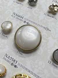 NA6644 尼龍樹脂/ABS樹脂矩形環紐扣[鈕扣] 愛麗絲鈕扣 更多照片