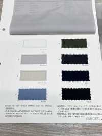 1271 80S高密度平織光澤TKS[布料] VANCET 更多照片