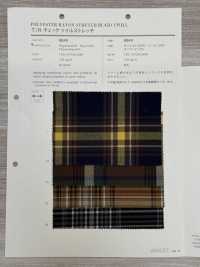 8849 T/R格紋斜紋彈性[布料] VANCET 更多照片