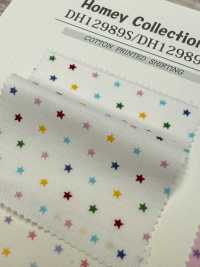 DH12989S 薄紗溫馨（星形）半折[布料] VANCET 更多照片