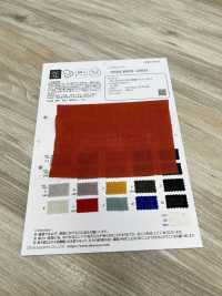 OSDC40033 60/1 JAPAN LINEN 無捻水洗加工布（染色）[面料] 小原屋繊維 更多照片