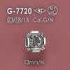 G7720 玻璃/澆鑄半圓紐扣