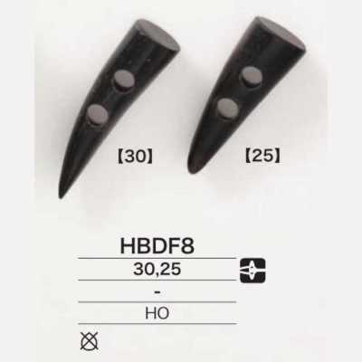 HBDF8 水牛角鈕扣製粗繩扣