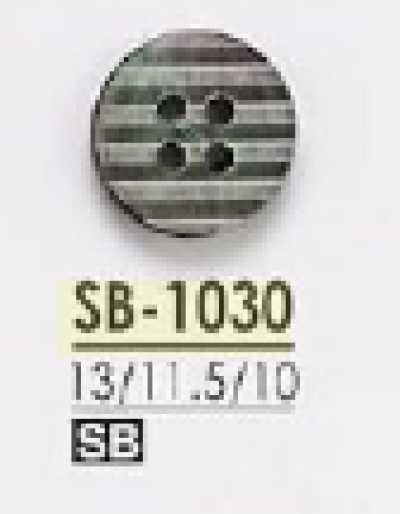 SB1030 黑蝶貝製 正面四孔鈕扣