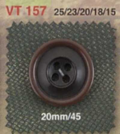 VT157 聚酯樹脂製四孔鈕扣