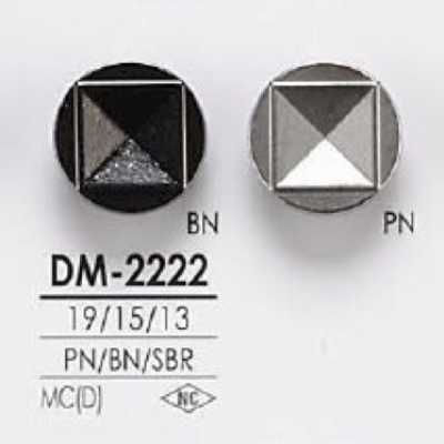 DM2222 壓鑄製 圓形扣有柄鈕扣