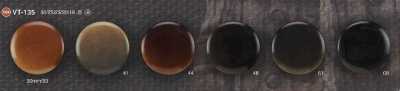 VT135 聚酯樹脂製 暗眼鈕扣
