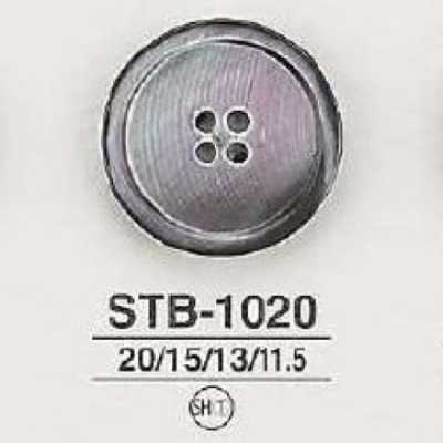 STB1020 高瀨貝殼製 正面四孔鈕扣