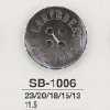 SB1006 黑蝶貝製四孔鈕扣