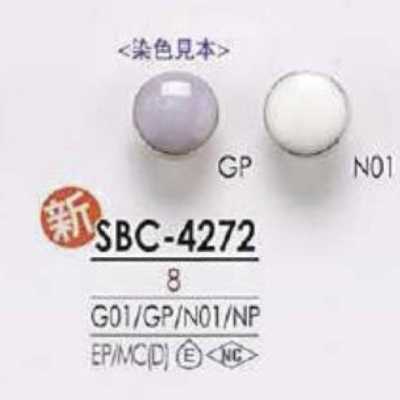 SBC4272 環氧樹脂/壓鑄製 圓形扣有柄鈕扣