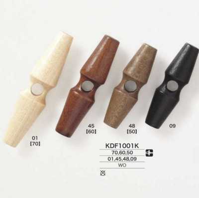 KDF1001K 木製牛角鈕扣