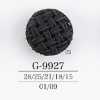 G9927 繩子/尼龍樹脂製 方形有柄鈕扣