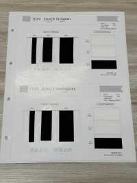 1034 彈力羅緞[緞帶、帶、繩子] Telala（井上緞帶工業） 更多照片