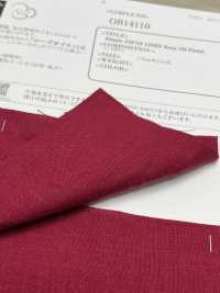 OR14110 簡單的 JAPAN LINEN 玫瑰油飾面[面料] 小原屋繊維 更多照片