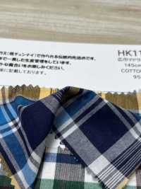 HK1100 寬幅馬德拉斯格紋[面料] KOYAMA 更多照片