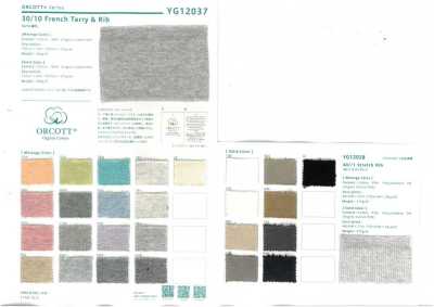 YG12038 有機棉40//-彈性針織布