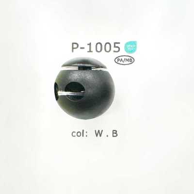 P1005 尼龍樹脂製 圓形 兩孔 彈簧扣