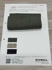 14412 60 支線棉雙編織脆皮迷你格紋[面料] SUNWELL 更多照片