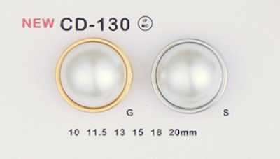 CD-130 金屬鈕扣（珍珠組合鈕扣）