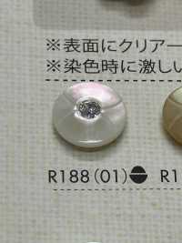 R188 聚酯纖維樹脂紐扣[羈扣] Osaka Plastic Industries（DAIYA BUTTON） 更多照片