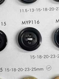 MYP116 聚酯纖維樹脂四孔紐扣[羈扣] Osaka Plastic Industries（DAIYA BUTTON） 更多照片