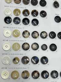 MY148 聚酯纖維樹脂水牛風格四孔紐扣[羈扣] Osaka Plastic Industries（DAIYA BUTTON） 更多照片