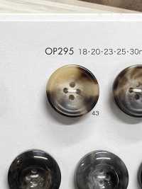 OP295 聚酯纖維樹脂四孔紐扣[羈扣] Osaka Plastic Industries（DAIYA BUTTON） 更多照片