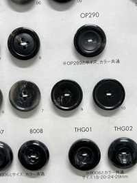 OP285 聚酯纖維樹脂四孔紐扣[羈扣] Osaka Plastic Industries（DAIYA BUTTON） 更多照片