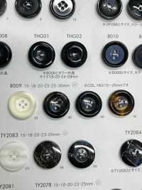 8011 聚酯纖維樹脂鑲邊四孔紐扣[羈扣] Osaka Plastic Industries（DAIYA BUTTON） 更多照片