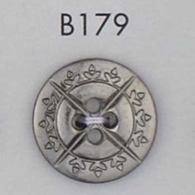 B179 ABS樹脂製電鍍鈕扣