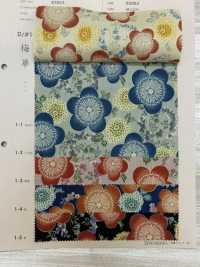 83063 SEVENBERRY® 四季圖案坯布（梅花）[布料] VANCET 更多照片