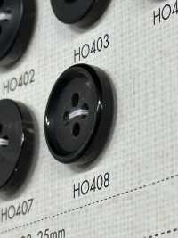 HO408 材料水牛角紐扣四孔紐扣[羈扣] Osaka Plastic Industries（DAIYA BUTTON） 更多照片