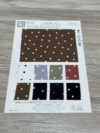 KKP3421-D211 賴特·阿姆任皺紋佈單色印刷[布料] 小紋工房(宇仁纖維) 更多照片