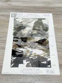 KKP8100-DSB225 薩莫拉彈性網布多色印花[布料] 小紋工房(宇仁纖維) 更多照片