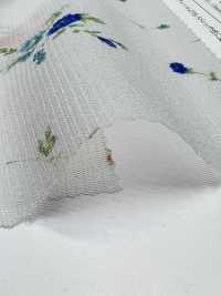 KKP8100-D276 薩莫拉彈性網布多色印花[布料] 小紋工房(宇仁纖維) 更多照片