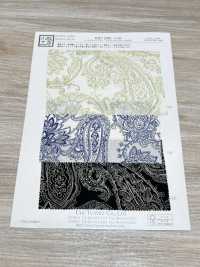 KKP2046-D455 緞背阿姆任皺紋布多色印花[布料] 小紋工房(宇仁纖維) 更多照片