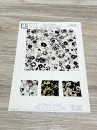 KKP2046-D105 緞背阿姆任皺紋布多色印花[布料] 小紋工房(宇仁纖維) 更多照片