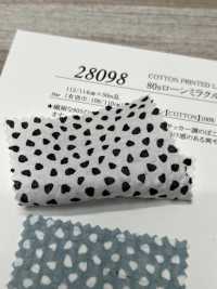 28098 80線精紡細布奇蹟波浪幾何圖案印花[布料] SUNWELL三維爾 更多照片