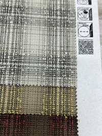 43499 (li)聚酯纖維/人造絲結子絨織物 Onbrae格紋[布料] SUNWELL三維爾 更多照片