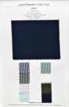 3SG017 棉／聚酯纖維 起皺格紋
