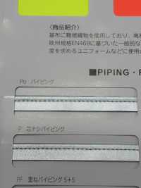 M-8000-PIPING m-8000阻燃滾注鑲邊[緞帶/絲帶帶繩子] STAR BRAND 更多照片