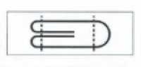 M-7000-ST-2 Meter-7000 Lightforce ST-2（雙面四折線跡）[緞帶/絲帶帶繩子] STAR BRAND 更多照片