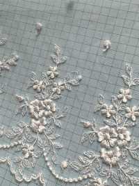 T24051-T15 透明網紗刺繡蕾絲 協和蕾絲 更多照片