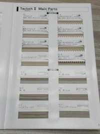 A-8400-PIPING A-8400 Techcross II鑲邊[緞帶、帶、繩子] 明星品牌（Hoshika） 更多照片