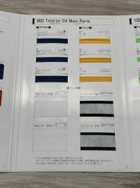 800-3F 800 Tetoron牛津三折帶[緞帶、帶、繩子] 明星品牌（Hoshika） 更多照片