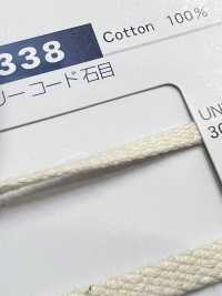 122-338 無線子石紋扁平繩[緞帶、帶、繩子] DARIN 更多照片