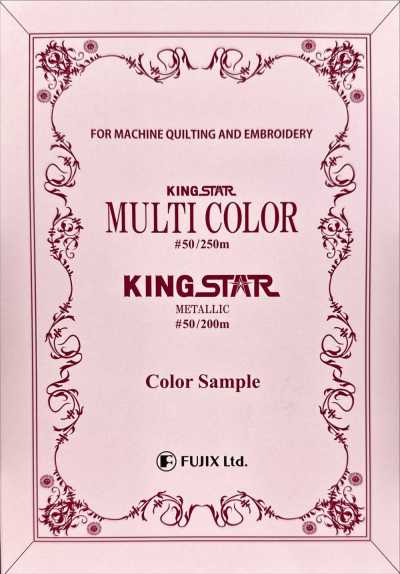 FUJIX-SAMPLE-27 King Star 多色金屬光澤 樣卡
