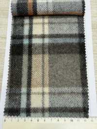 85352 Re WOOL 布雷布起絨布格紋[布料] PARICA 更多照片