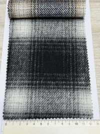 85352 Re WOOL 布雷布起絨布格紋[布料] PARICA 更多照片