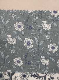 850533 SEVENBERRY® 恐慌未漂白棉憂鬱花牡丹[布料] VANCET 更多照片